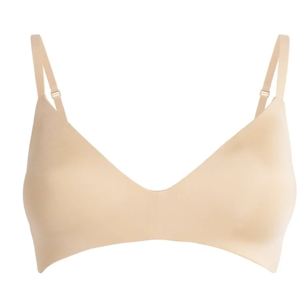 SKIMS Wireless Form T-Shirt Bra (BR-WRL-1889)‎ Sand 36D